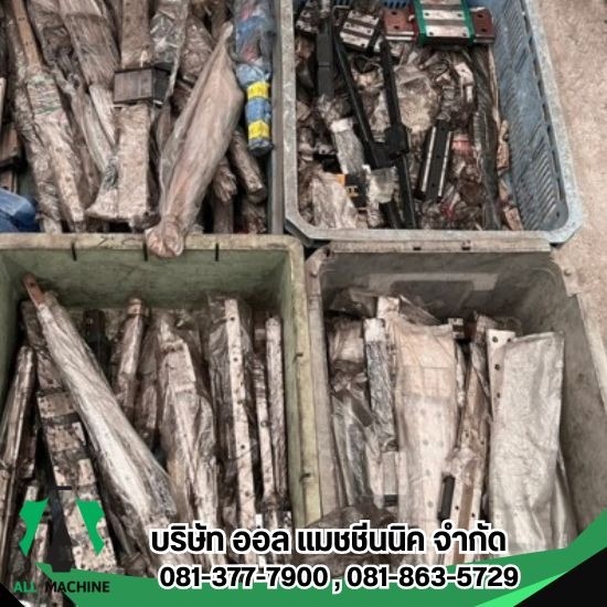 นำเข้าเครื่องจักรจากญี่ปุ่น อะไหล่เครื่องจักรญี่ปุ่น - อะไหล่รางสไลด์ญี่ปุ่น มือสอง ชลบุรี
